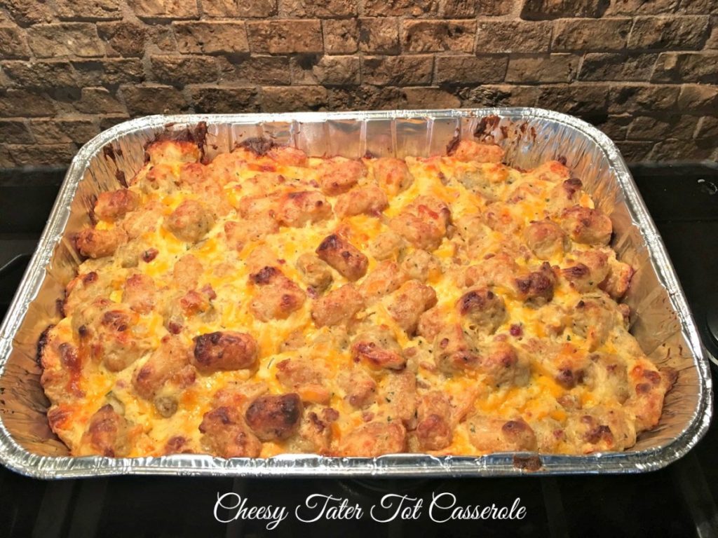 Cheesy Tater Tot Casserole Family Savvy